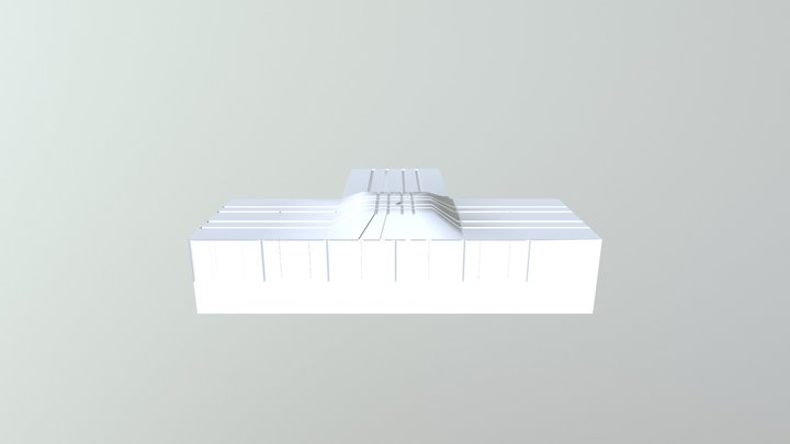 Sci-fi Hallway 3D Model