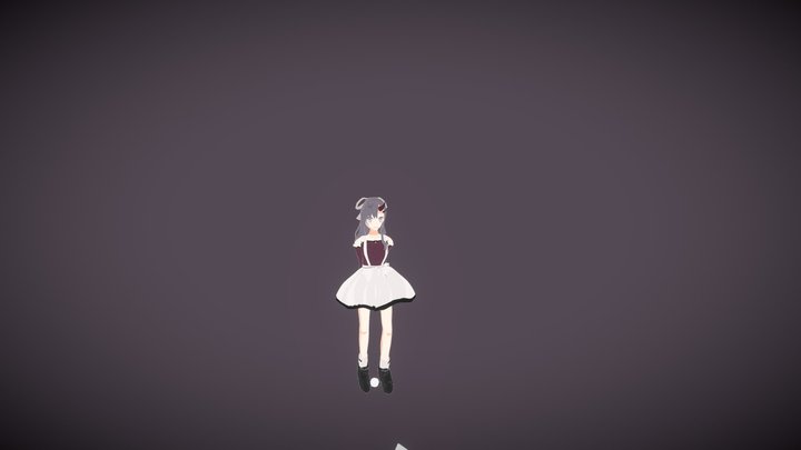 Vtuber Samayoi Suzu 3D Model