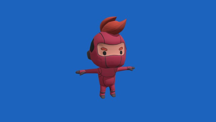 Personagem 3D Model