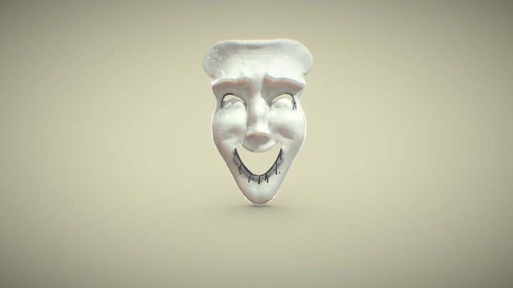 Mask SCP-035 B004547 file stl free download 3D Model for CNC and 3d printer  – Free download 3d model Files