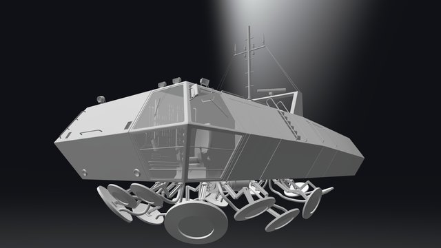 Tugship 3D Model