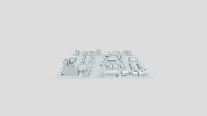 Prison 3D Model