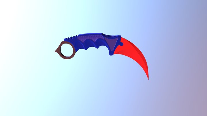 Knife 3D Model