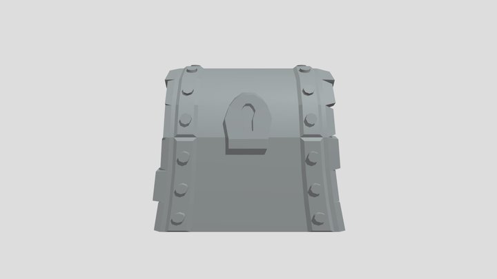 Schatztruhe 3D Model