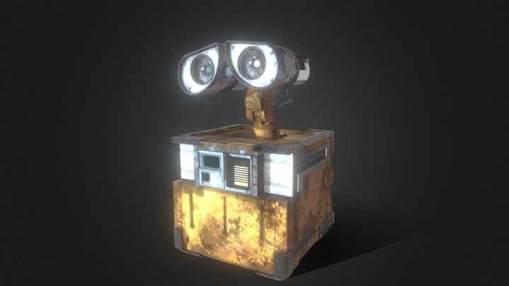 瓦力《WALL-E》body 3D Model