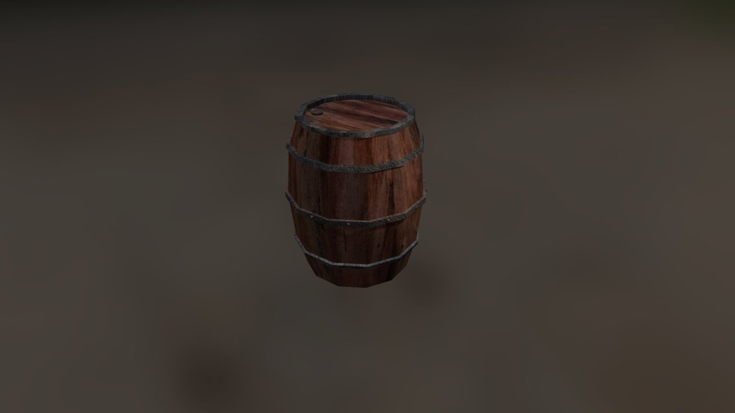Barrel - 3D model by Calcypher (@vephriel) [8119415] - Sketchfab