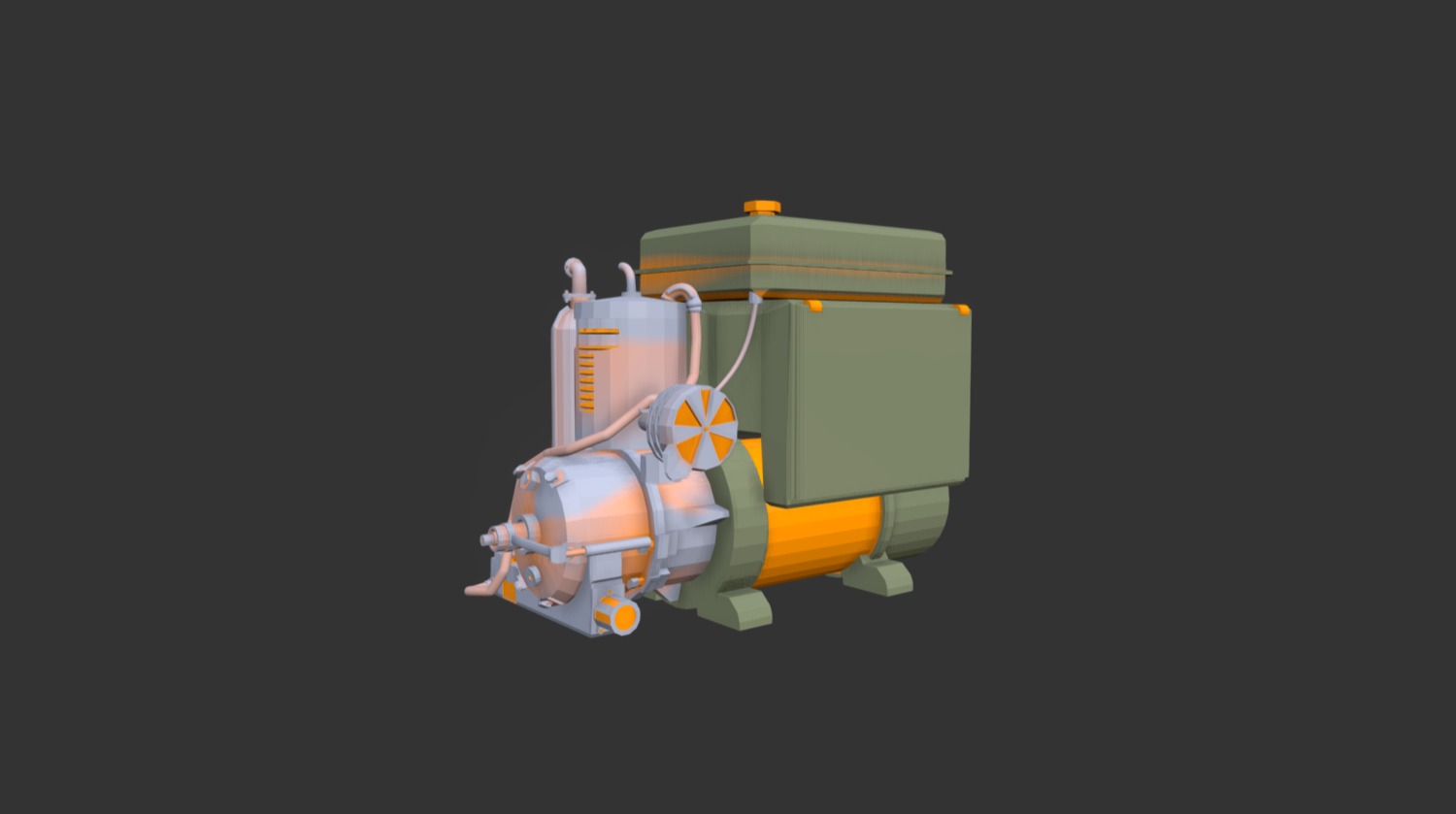 Generator 3D model by manul360 [811a758] Sketchfab