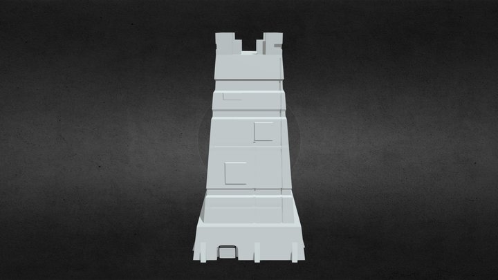 StarWars - Ubrikkian Trade Tower 3D Model