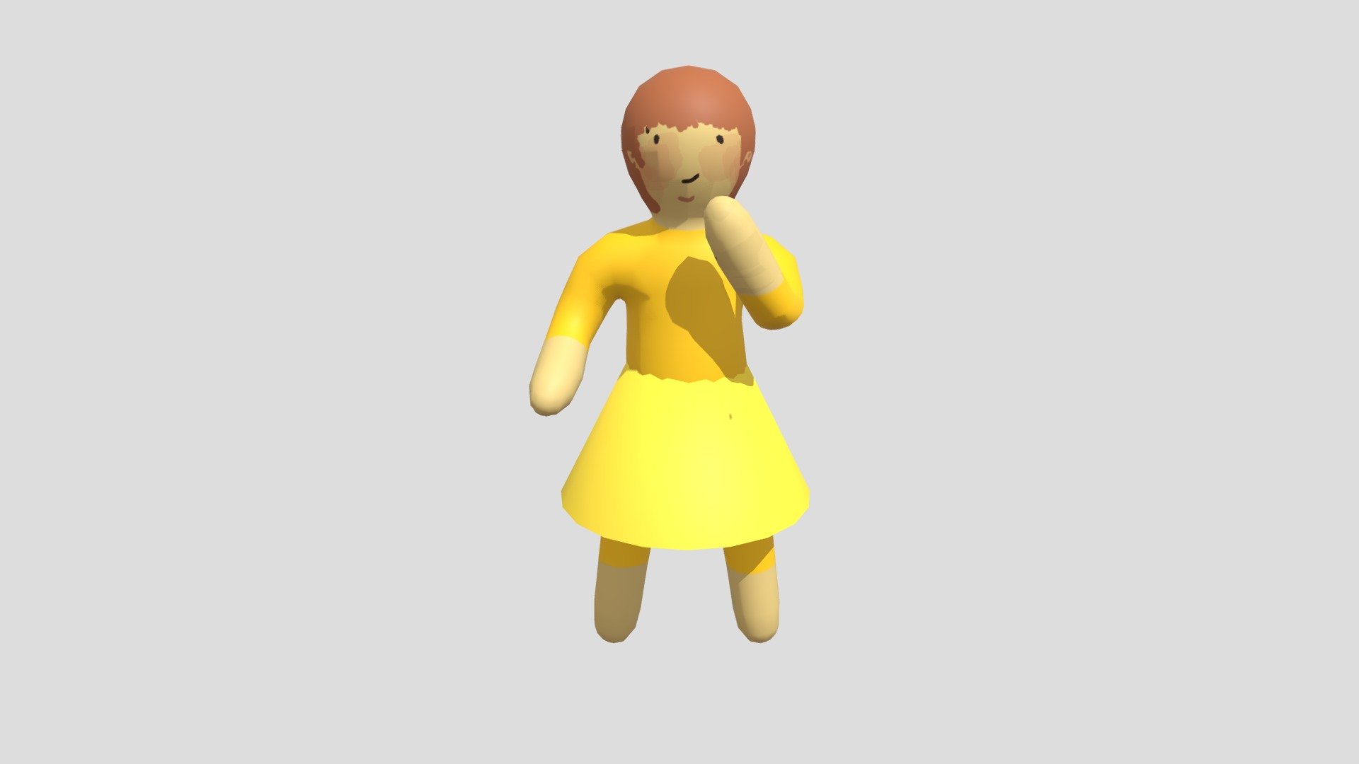 Girl - Download Free 3D model by elviram [811a94a] - Sketchfab