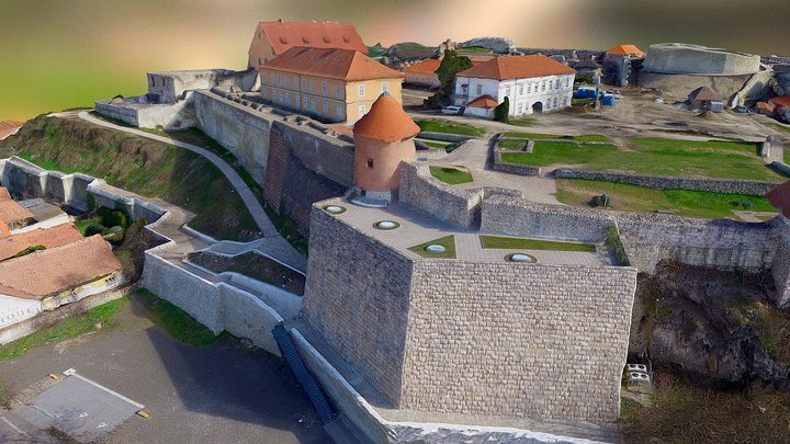 Castle of Eger, Hungary - 2016 3D Model