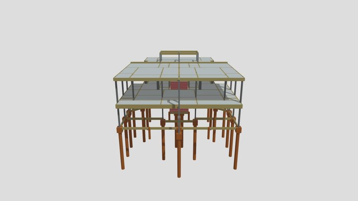 Projeto Estrutural Mauro Luiz Priski - ProjCom 3D Model