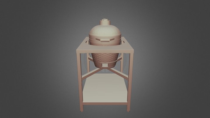 Green Egg 3D Model