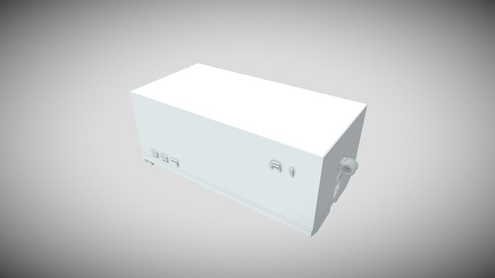 контейнер 3D Model