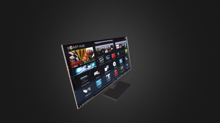 smart tv 3D Model