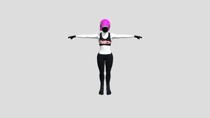 Guest Female 3D Model