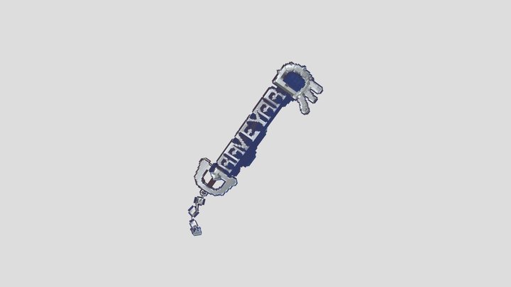 Graveyard Keyblade 3D Model