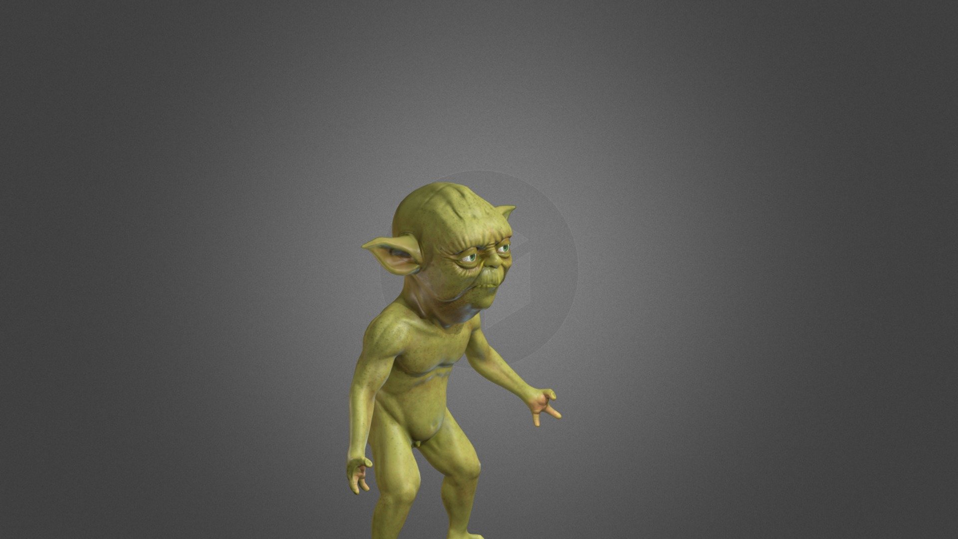 Yoda naked
