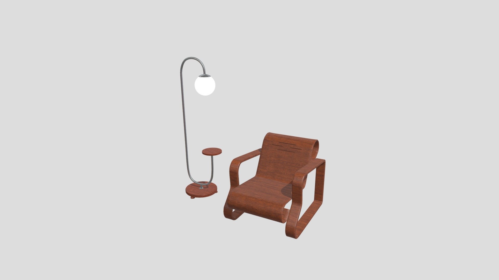 chair_and_lamp_bauhaus_fin - 3D model by Sofffffffffi (@sofixxx.sx ...