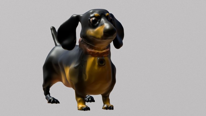 dachshund 3D Model