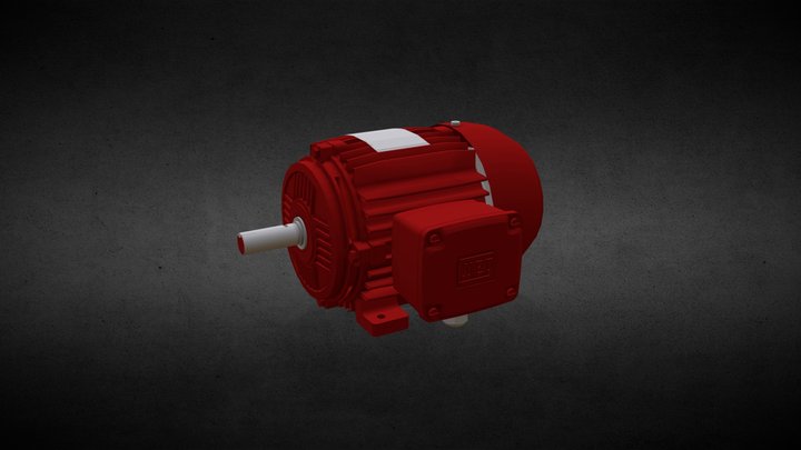 Motor WEG Átomos 3D Model