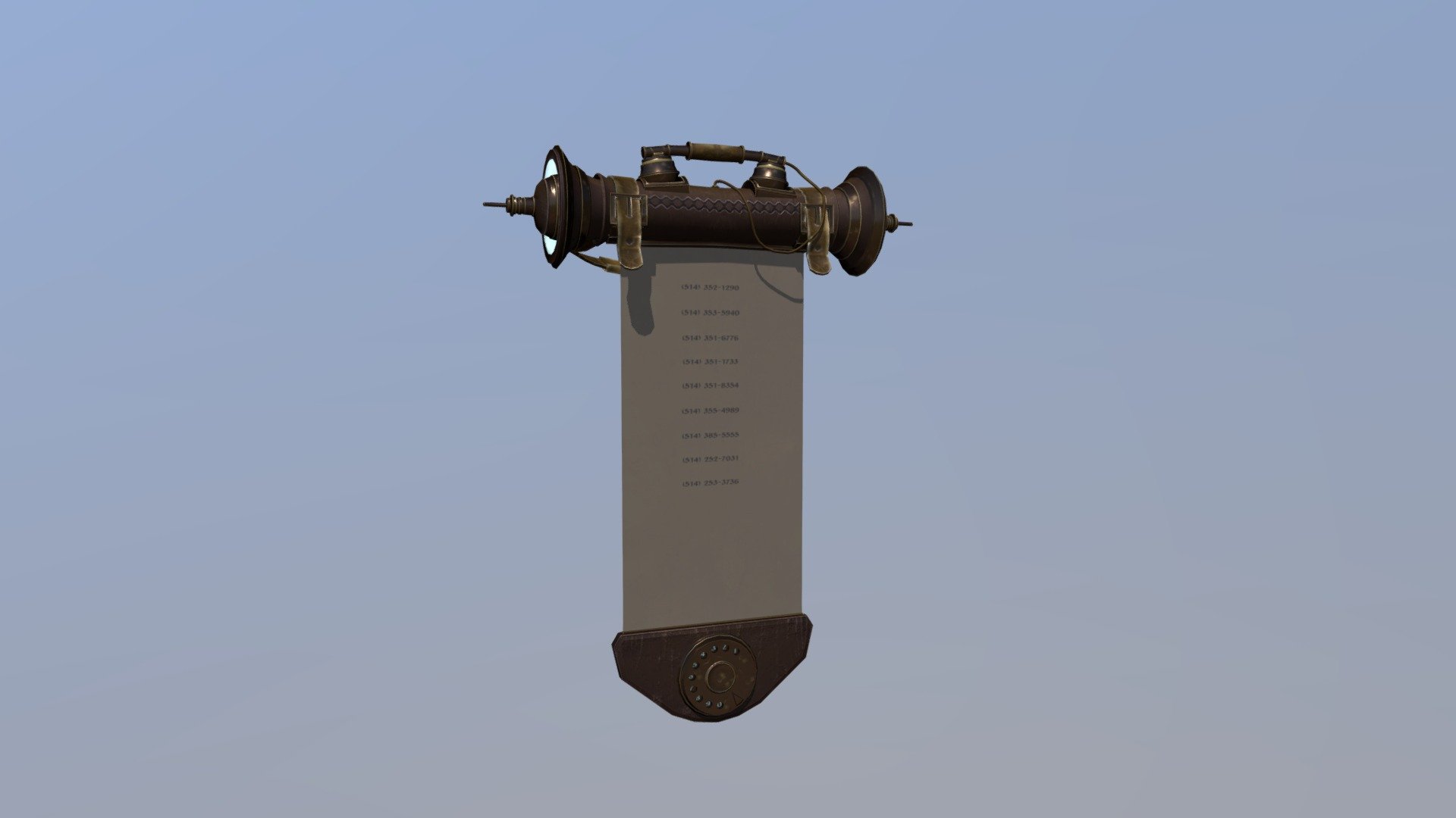 ScrollPhone - 3D model by alexis_f [812368a] - Sketchfab