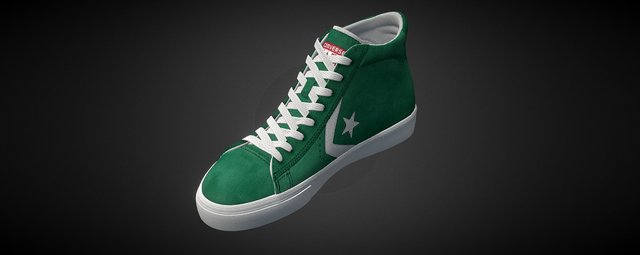 Converse Pro Leather Vulc 3D Model
