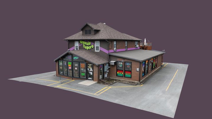 Mountain Vaporz - Tannersville Pennsylvania 3D Model