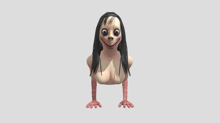 momo not rigged 3D Model
