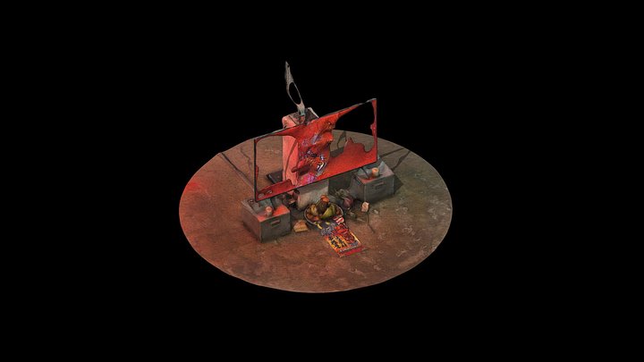 There will be Dr@g0ns in my Future Dreams, 2024 3D Model