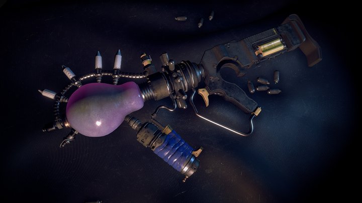 Secret Development: "Light Gun" 3D Model