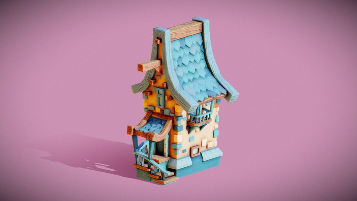Lovely House 3D Model