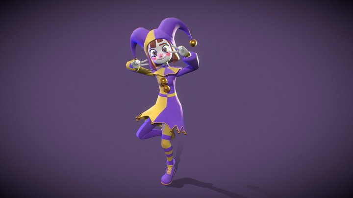 Emily Clown 3D Model