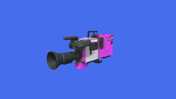 Camera_Pink 3D Model
