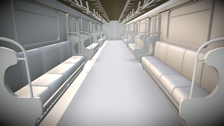 train 3D Model
