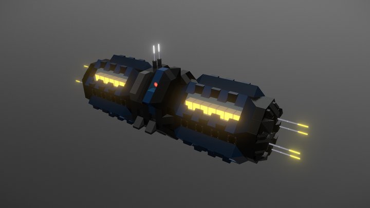 Starmade - SFRU Ixtlilton 3D Model