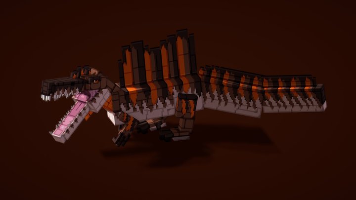 Spinosaurus Aegyptiacus 3D Model