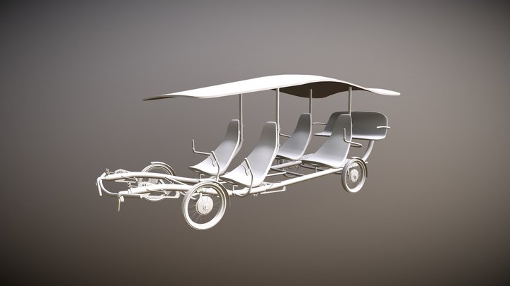 Quadricycle 3D Model