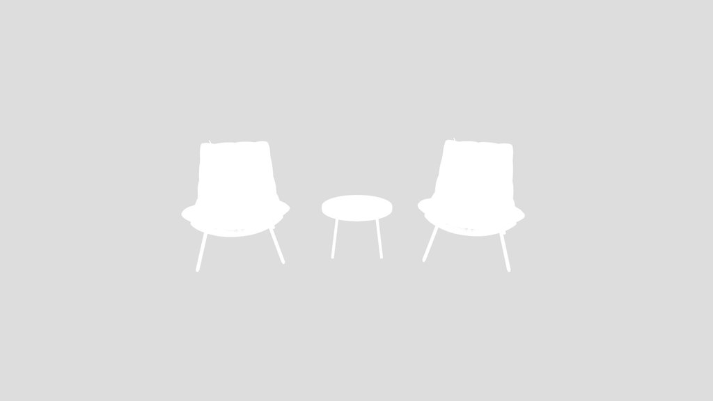 Modern Outdoor Lounge Chair Set