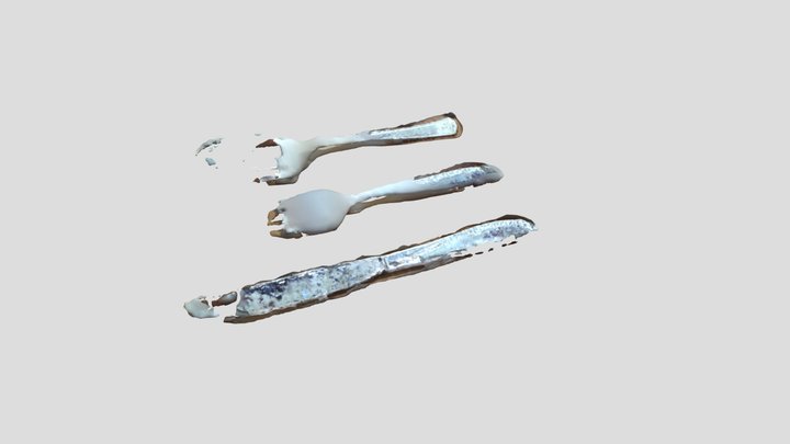 Silverware 3D Model