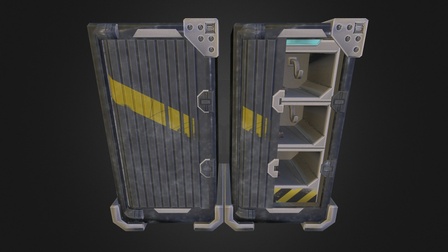 Gun Locker, Solstice 3D Model