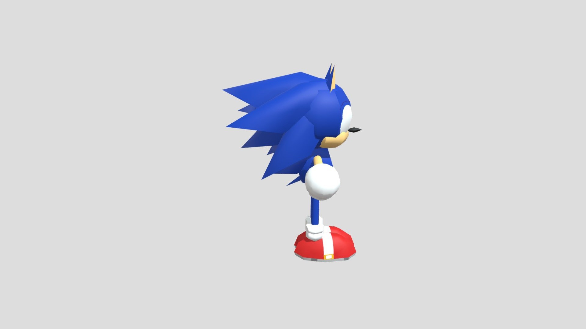 Modern Sonic from the dollar store - Download Free 3D model by Sonic ...