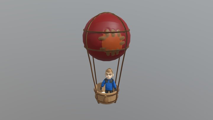Balloon Enemy 3D Model