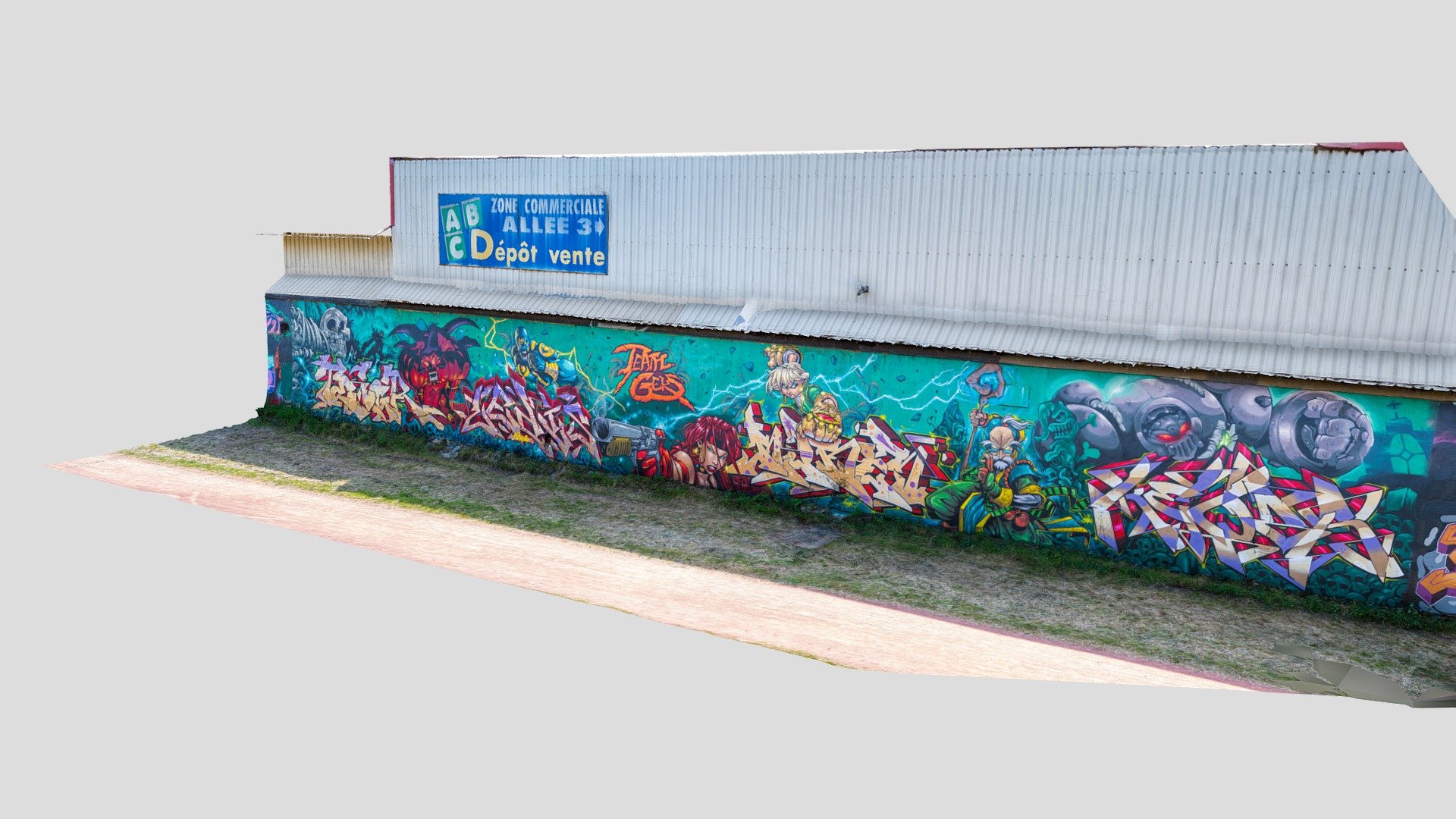 "Battle chasers" by Gek Team in Givors, France