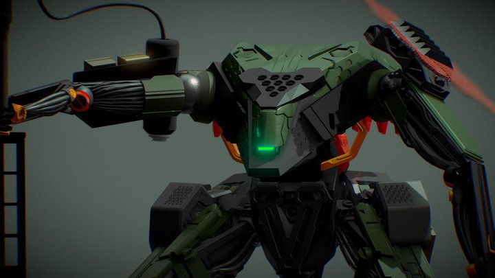 RONIN Mech 3D Model