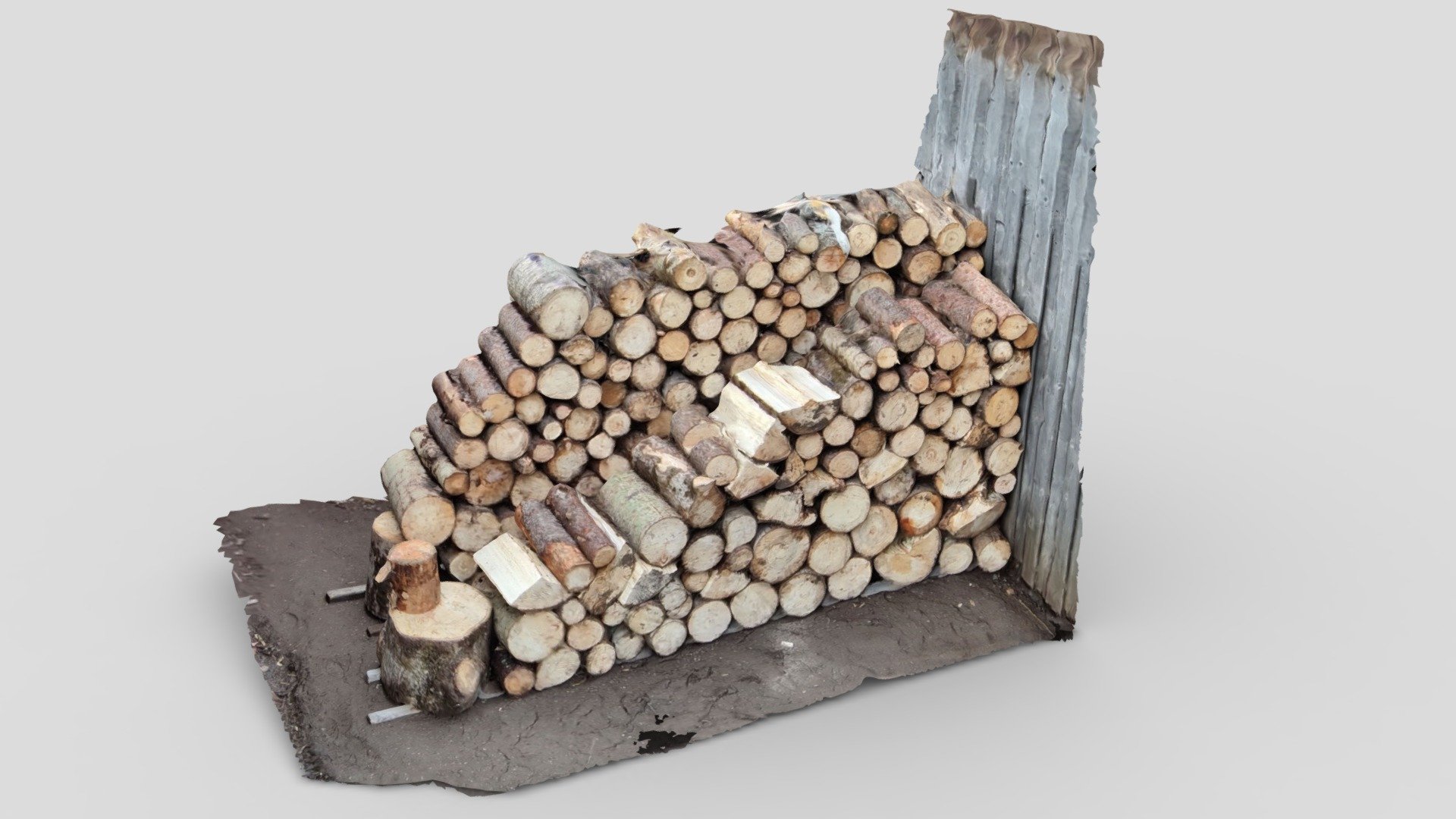 Firewood Дрова Чурки - Download Free 3D model by Dmitry Kostin ...