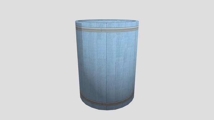 Barrel 3D Model