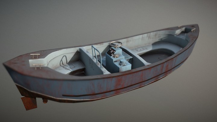Boat 3D Model