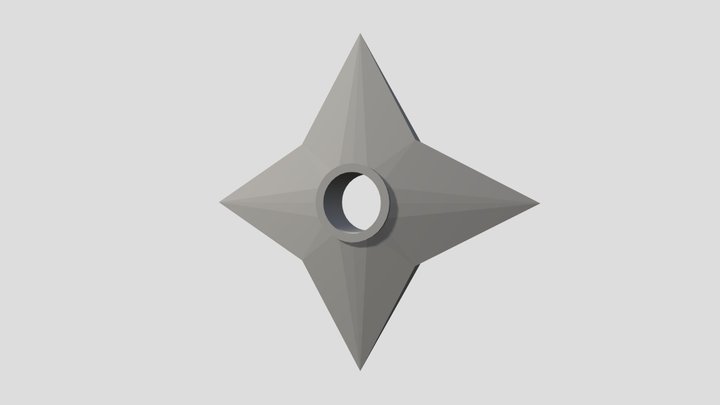 Shuriken 3D Model