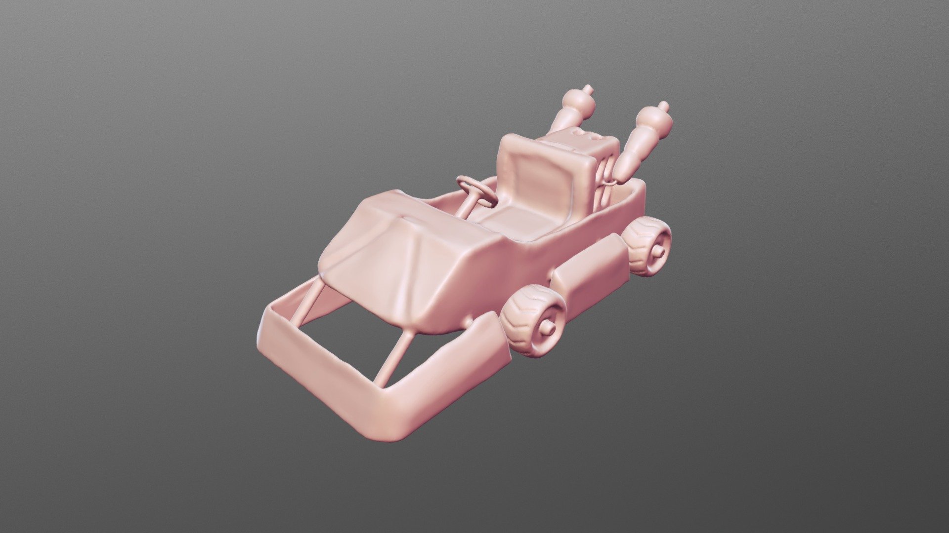 #SculptJanuary18 - Day 30: Vehicle