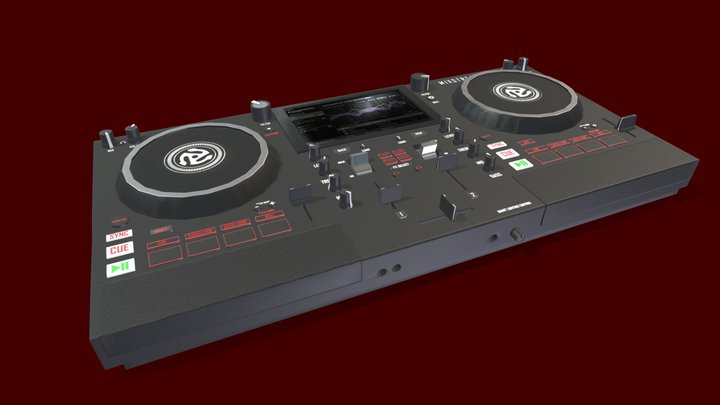 Controlador DJ 3D Model